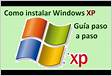 Instalar Windows XP Professional Tutorial completo